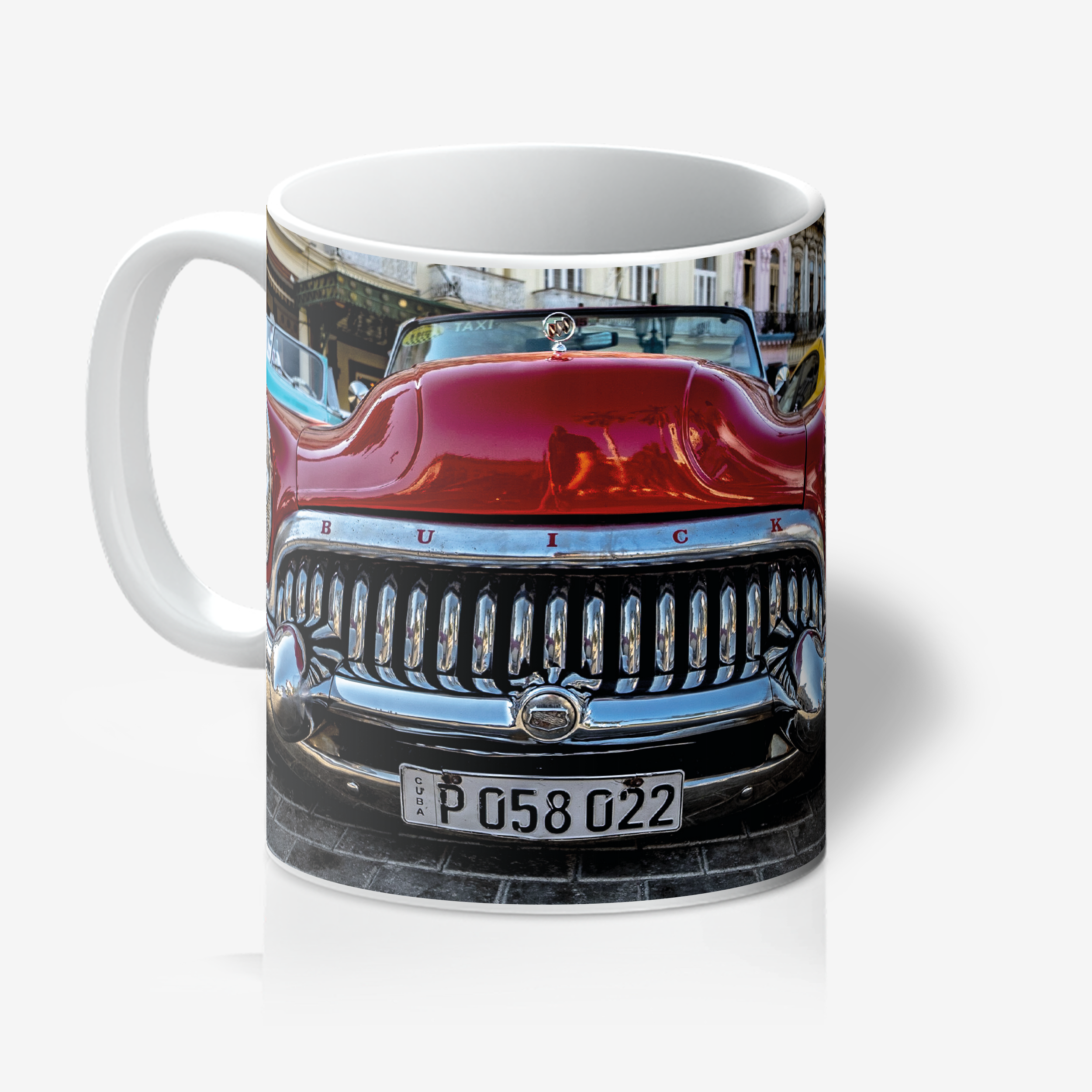 Taza Blanca "Buick 53"