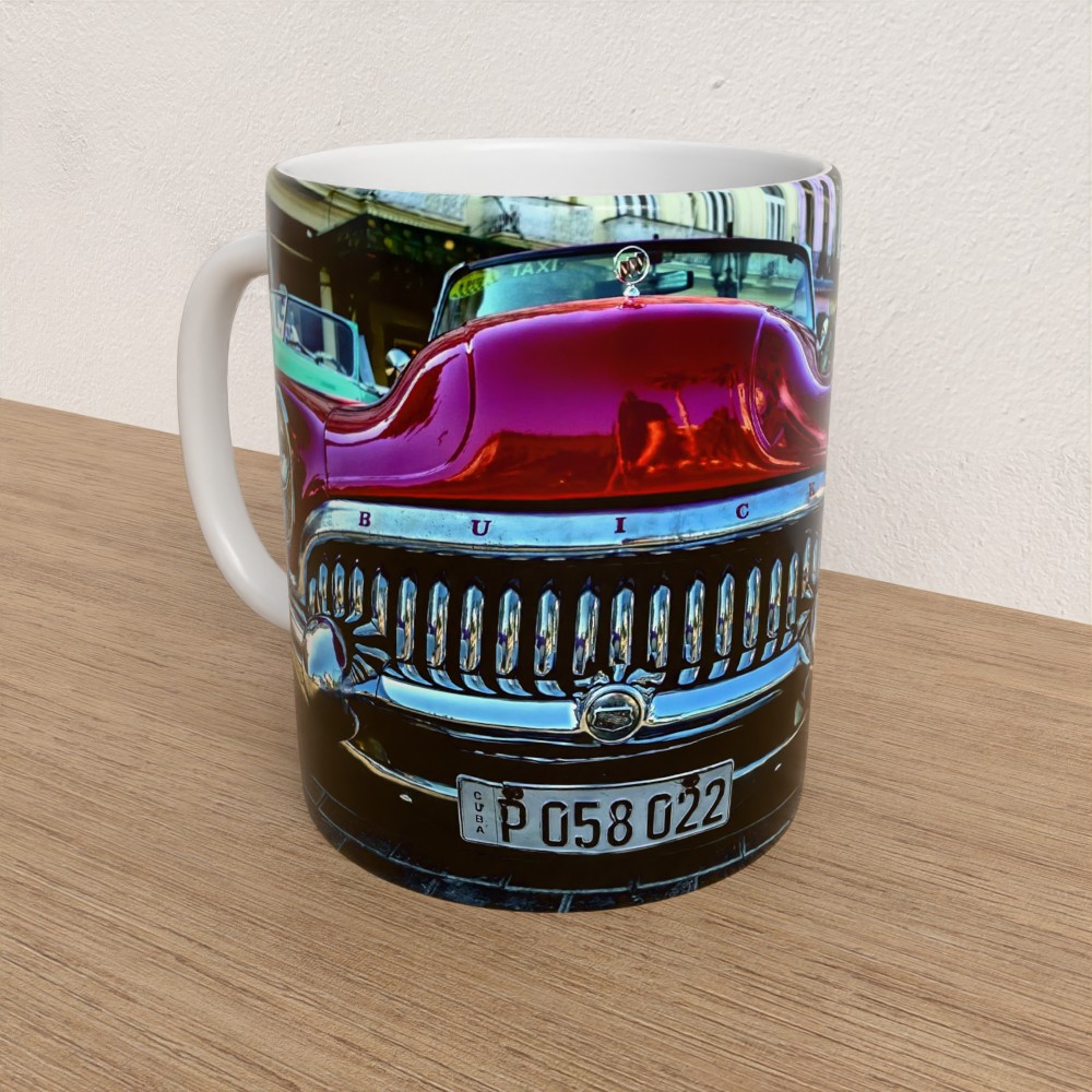 Taza Blanca "Buick 53" - Imagen 3
