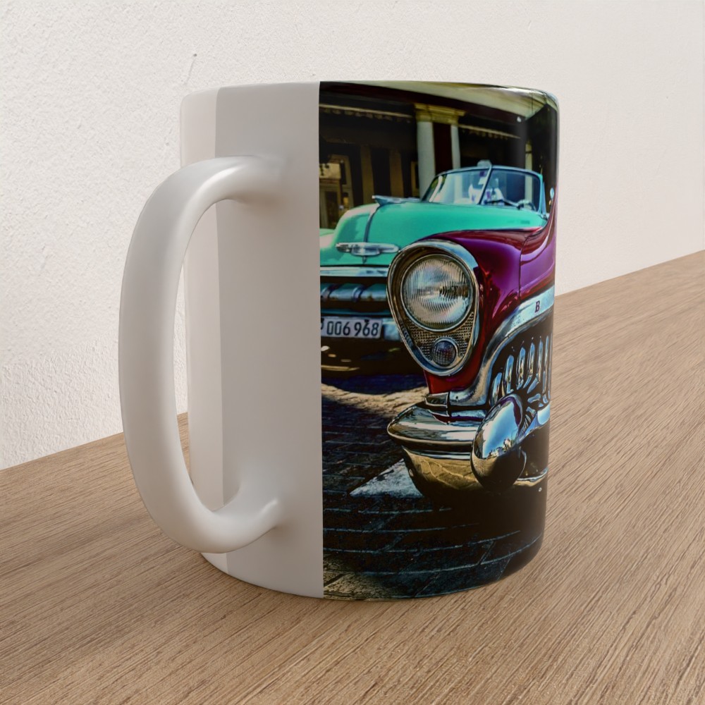 Taza Blanca "Buick 53" - Imagen 5