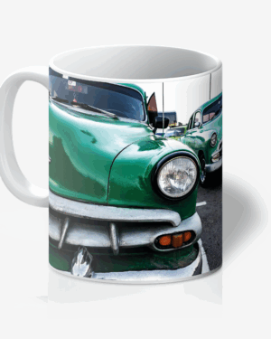 Taza Blanca "Green Power"