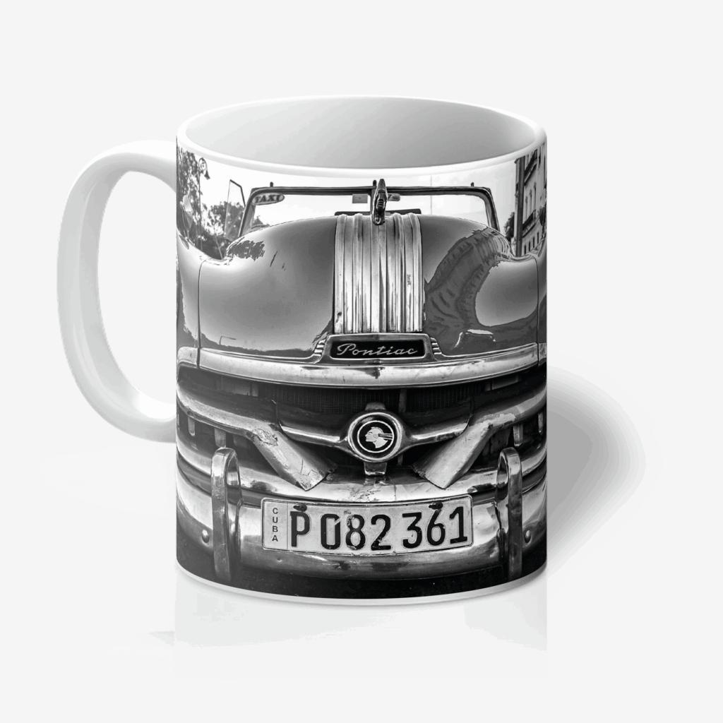 Taza Blanca "PontiacChieftain"