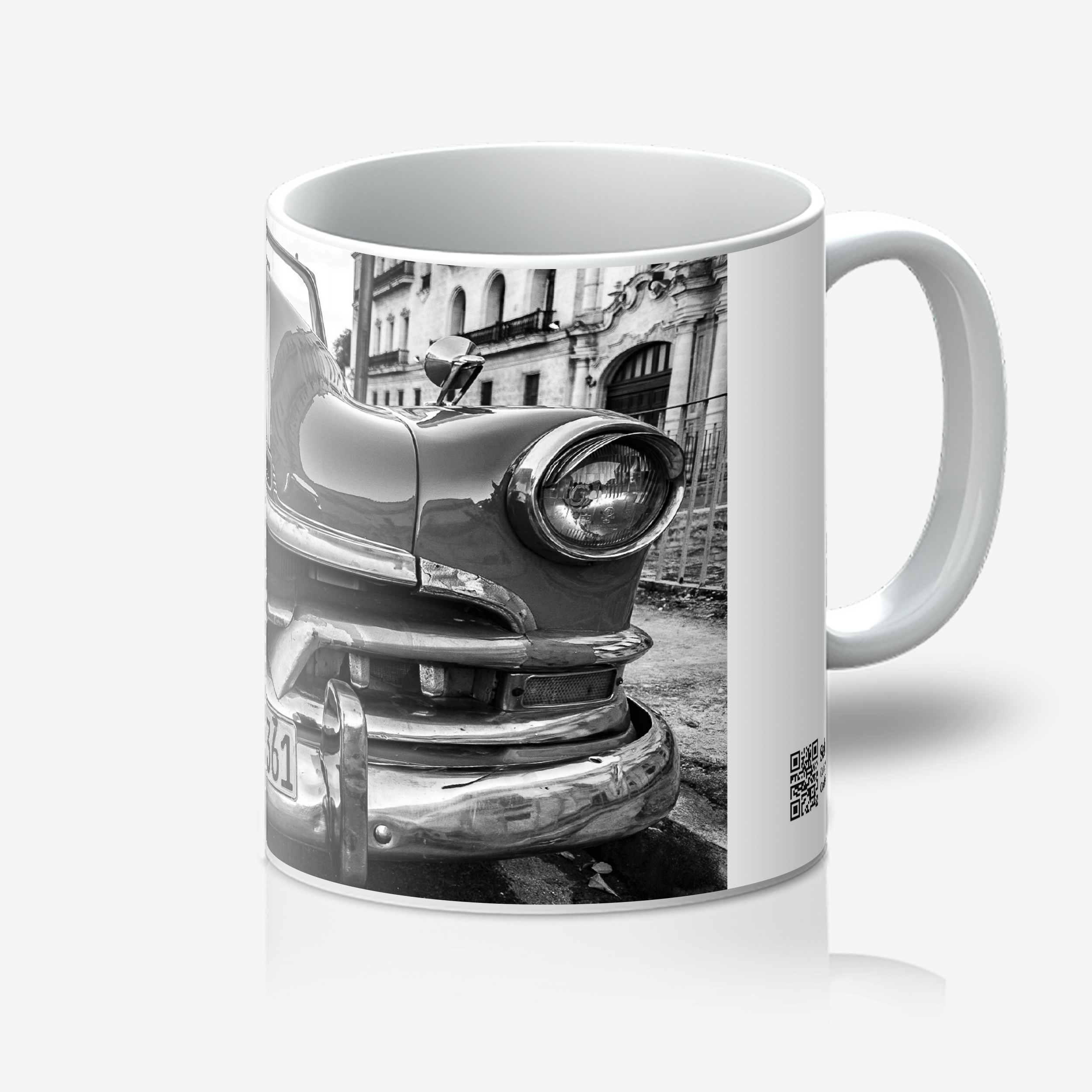 Taza Blanca "PontiacChieftain"