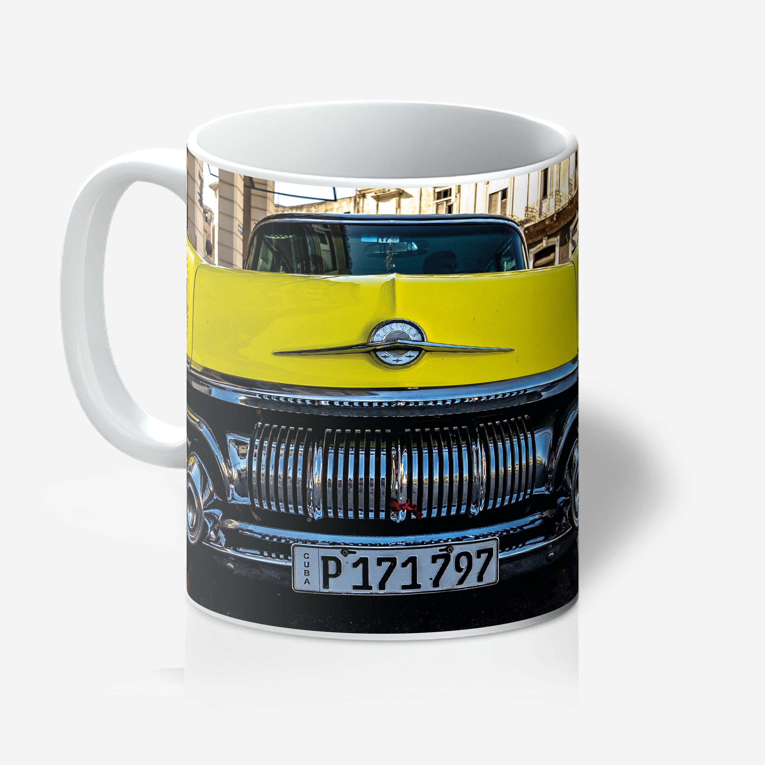 Taza Blanca "Poncho"