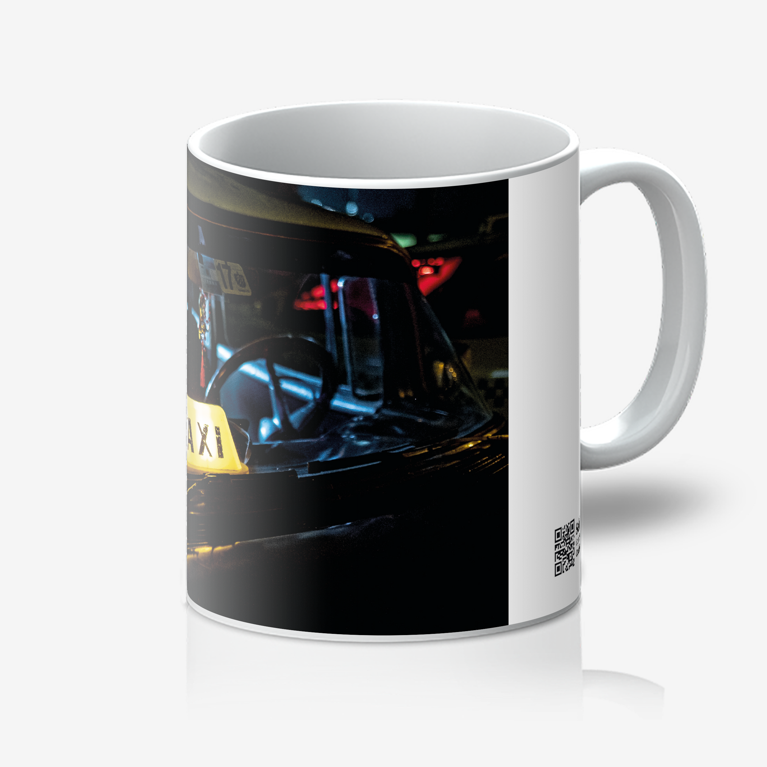 Taza Blanca "Taxyonduty"