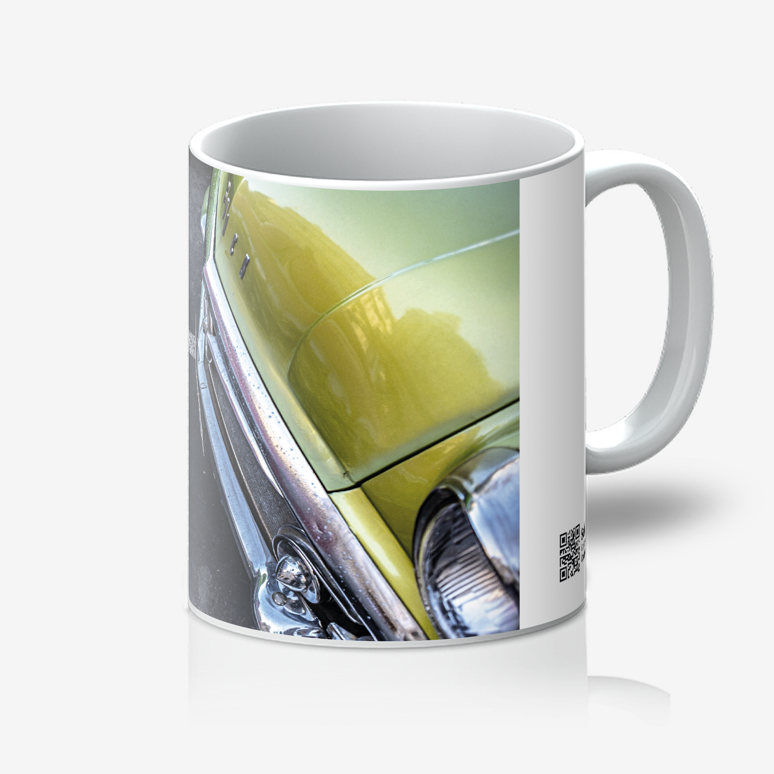 Taza Blanca " Cara a cara"