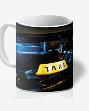 Taza Blanca "Taxyonduty"