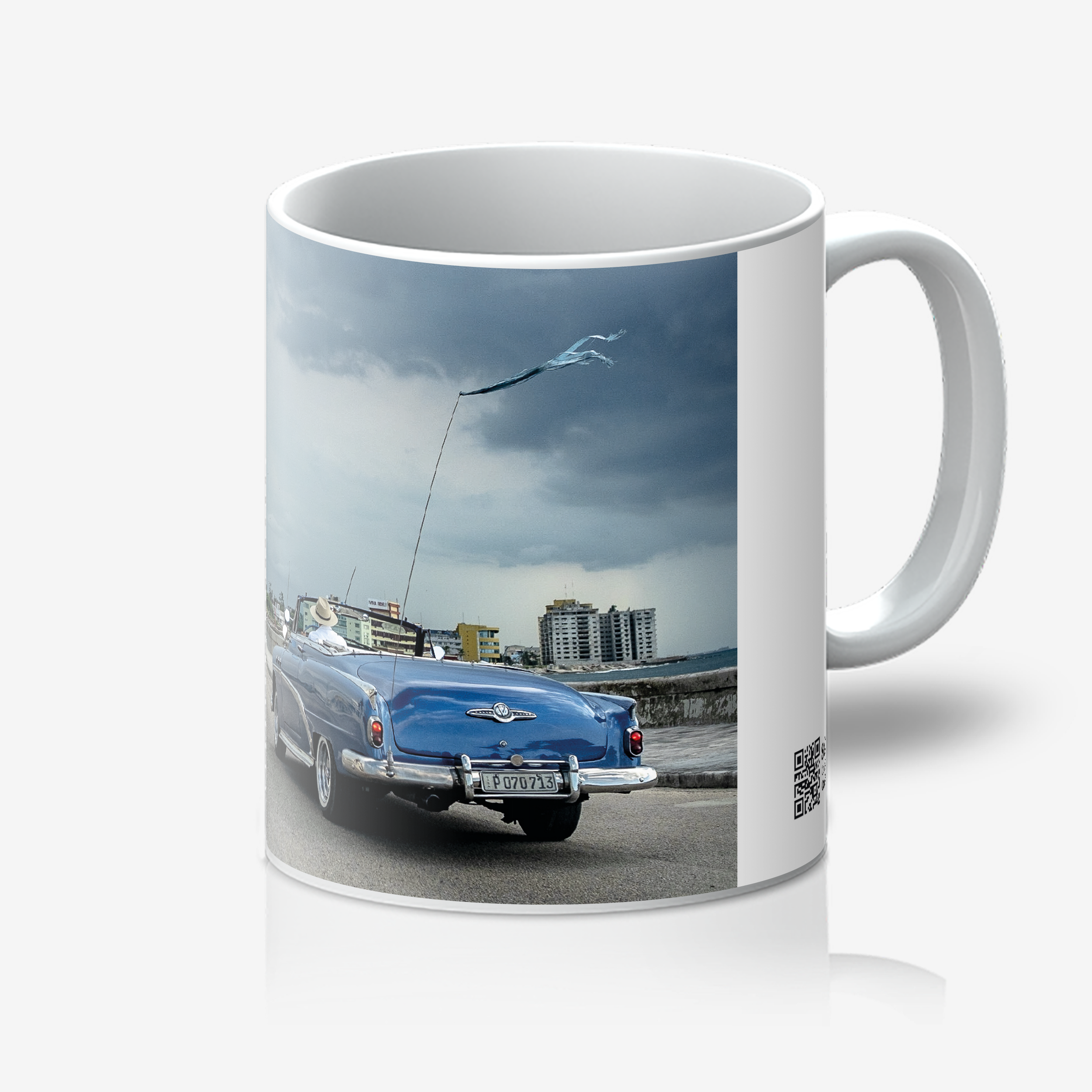 Taza Blanca "Road to blue"