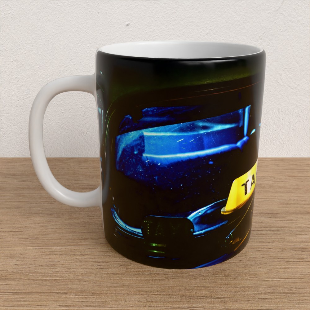 Taza Blanca "Taxyonduty" - Imagen 4