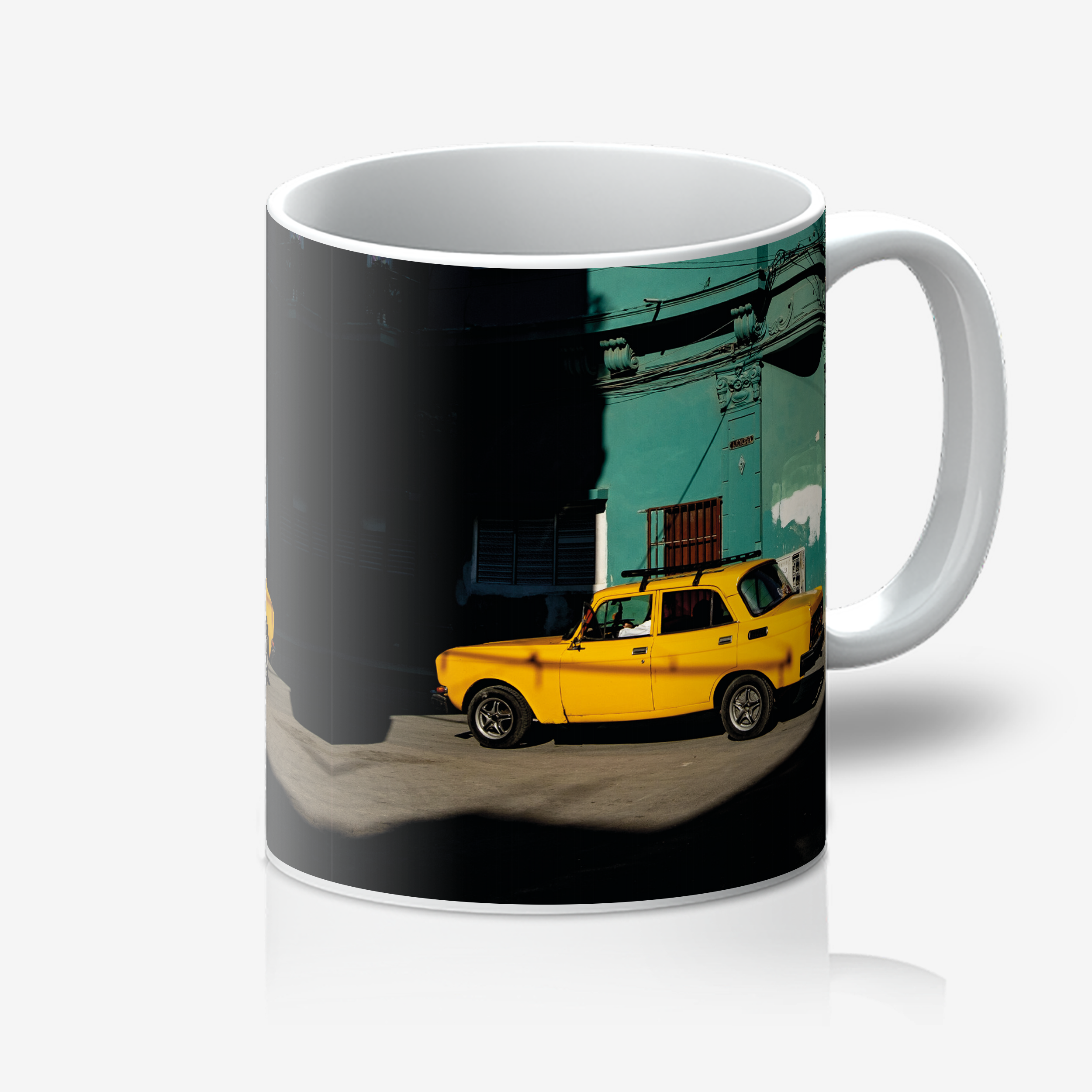 Taza Blanca "Moskvich"