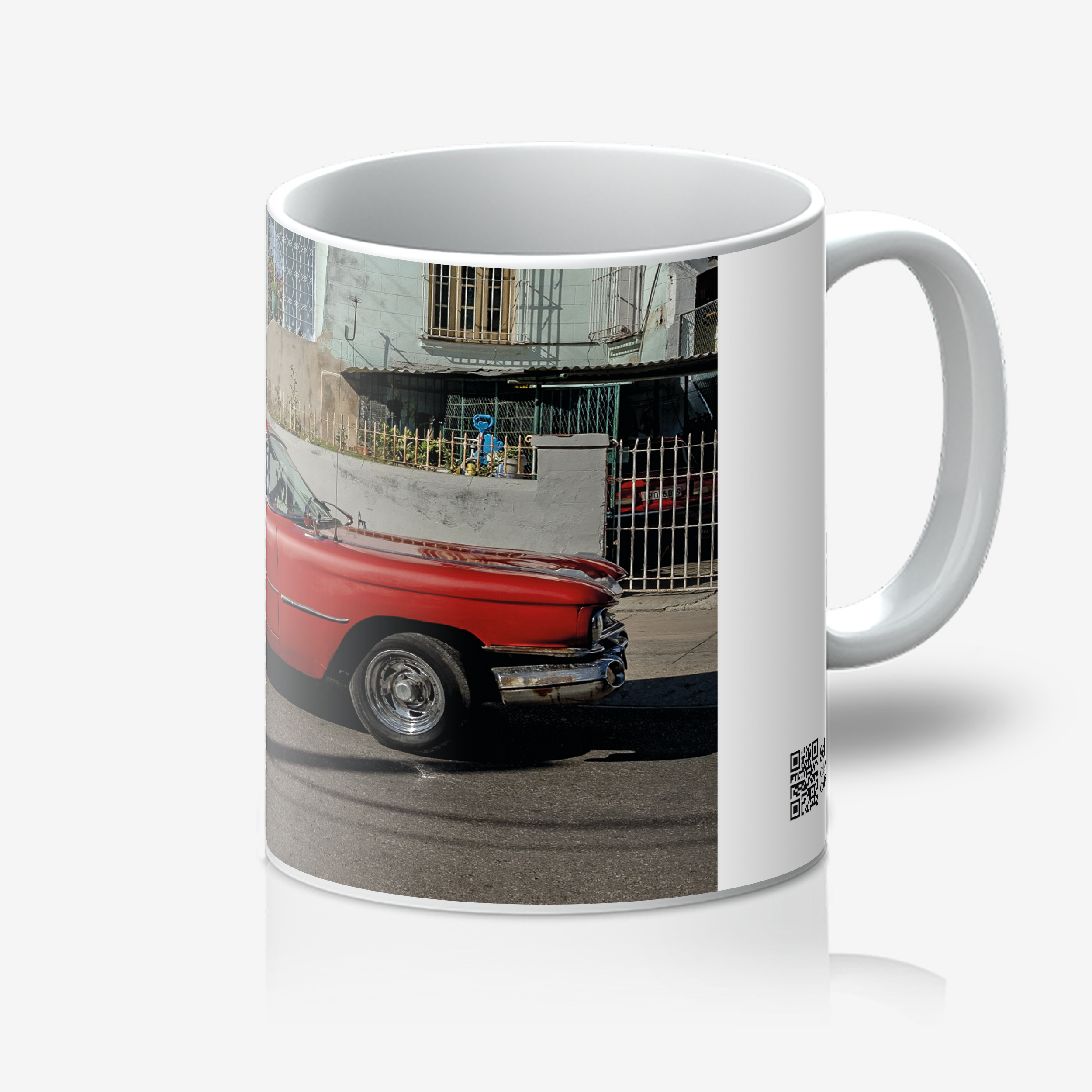 Taza Blanca "Caddy 59"