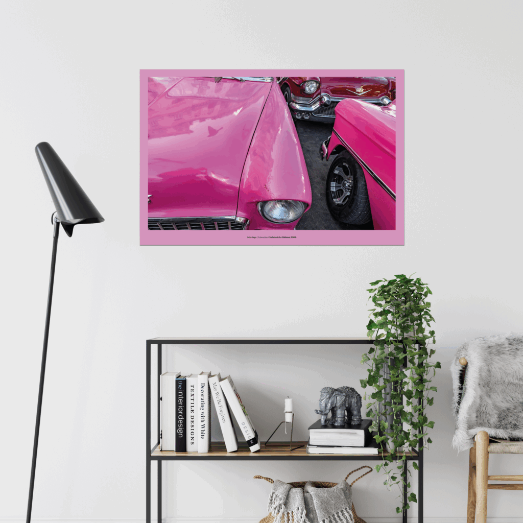 Póster 90x60 cm "Pink Flamingo"