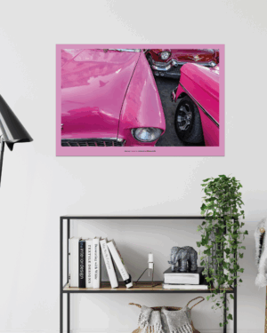 Póster 90x60 cm "Pink Flamingo"