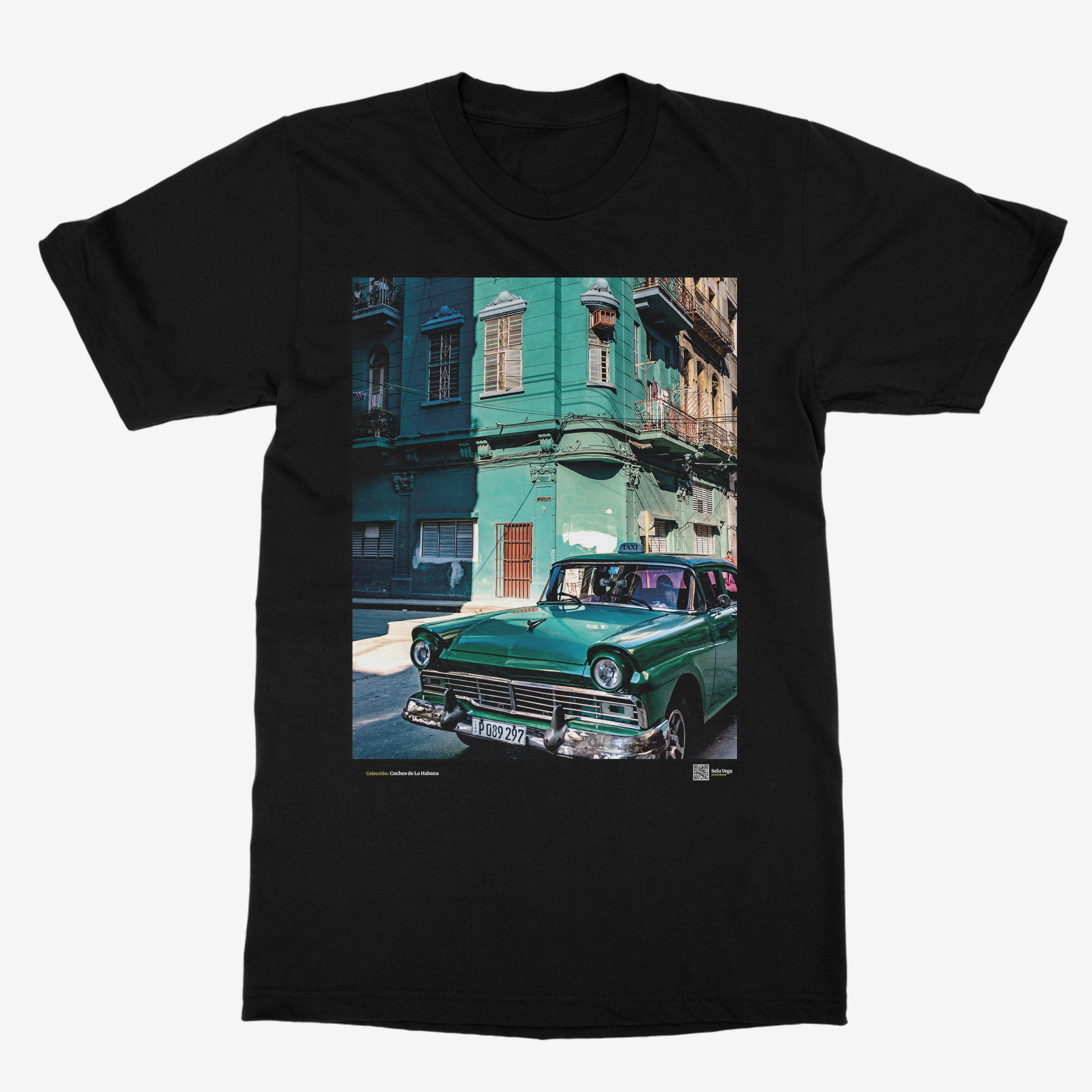 Camiseta Unisex de color Negro "Fairlane"