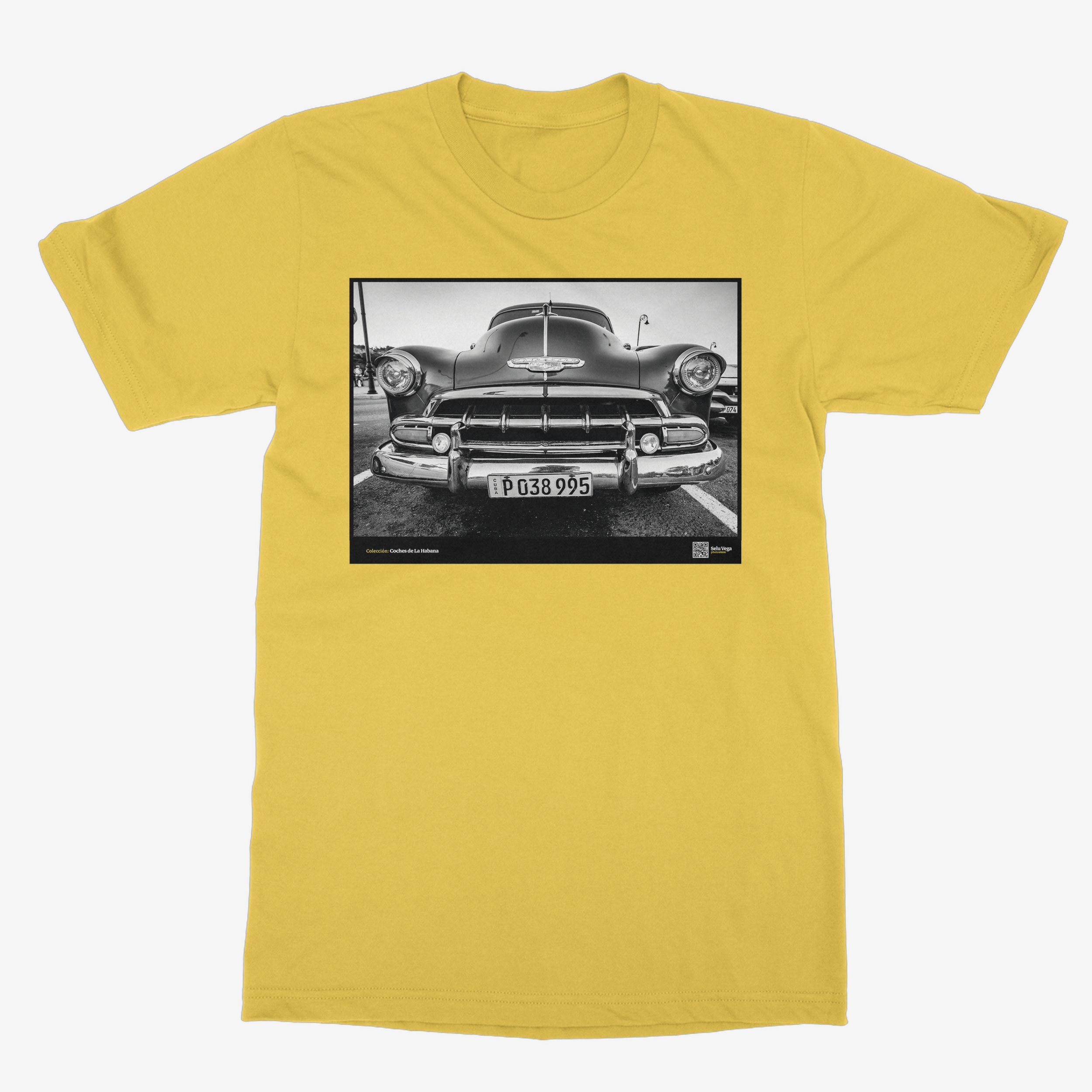 Camiseta Unisex de color Amarillo "Fourteeth"
