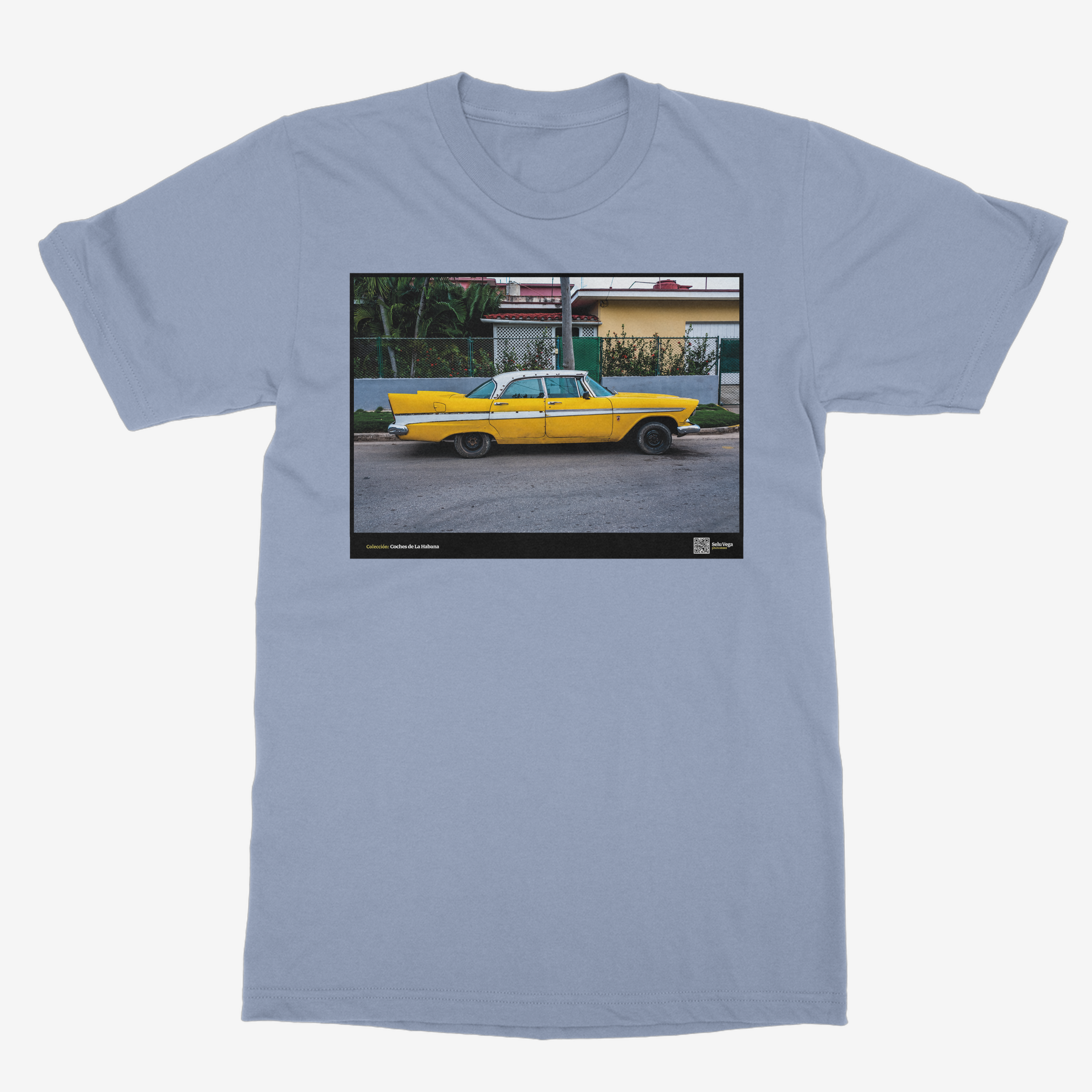 Camiseta Unisex de color Gris Azulado "Fury 59"
