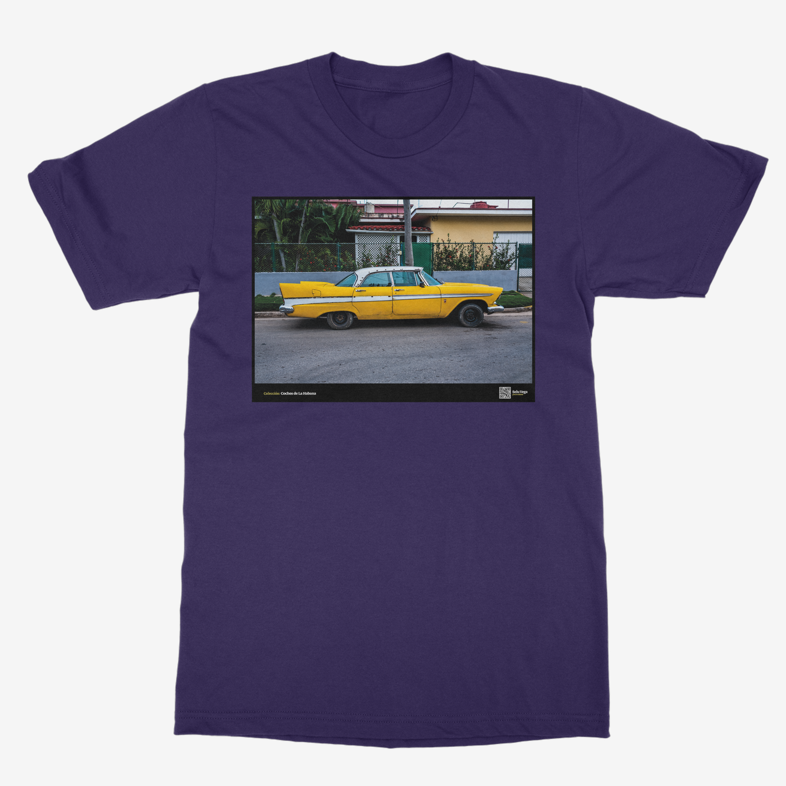 Camiseta Unisex de color Morado "Fury 59"