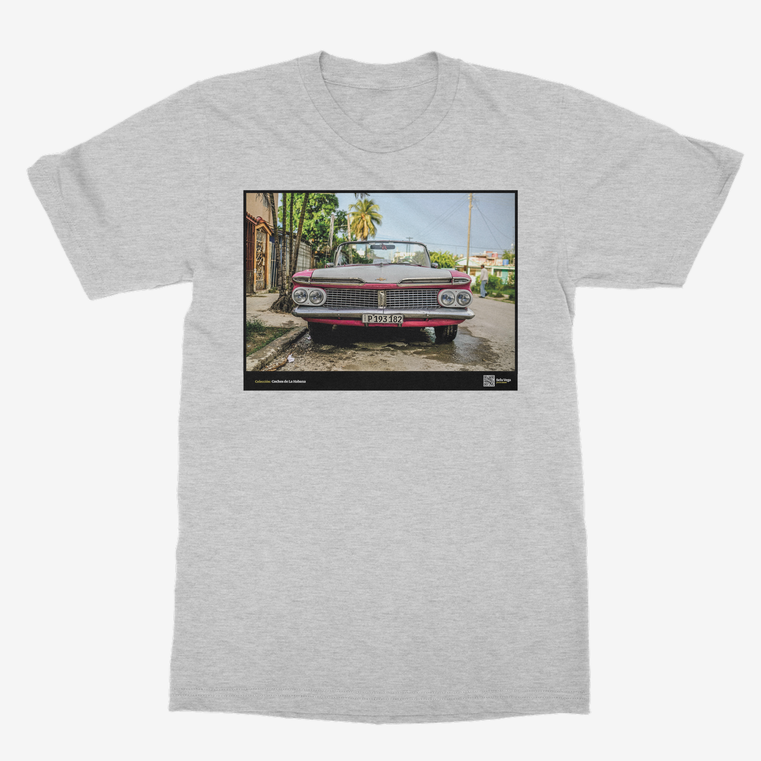 Camiseta Unisex de color Gris Claro "Impala 59"