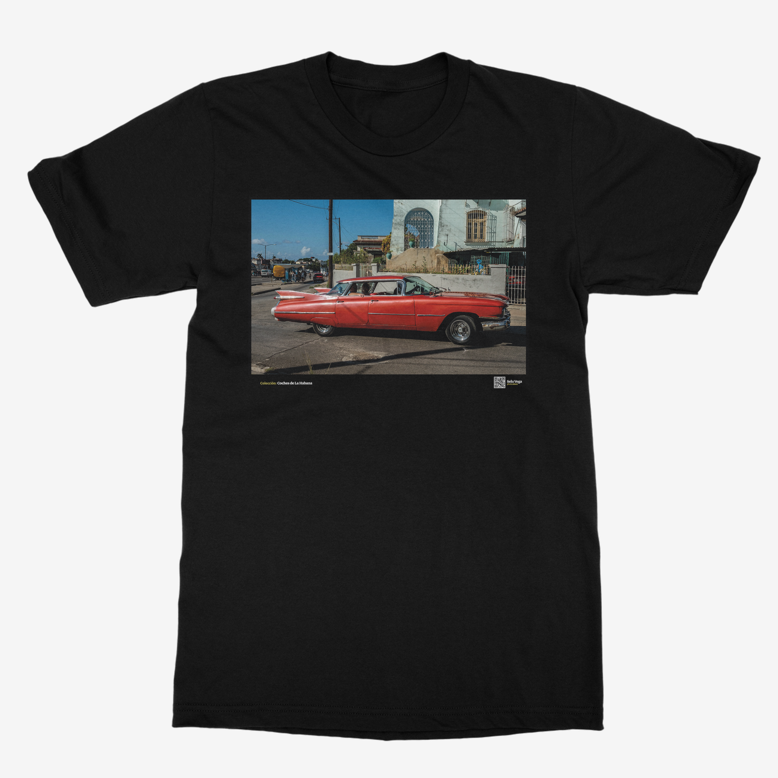 Camiseta Unisex de color Negro "Caddy 59"