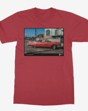 Camiseta Unisex de color Granate "Caddy 59"