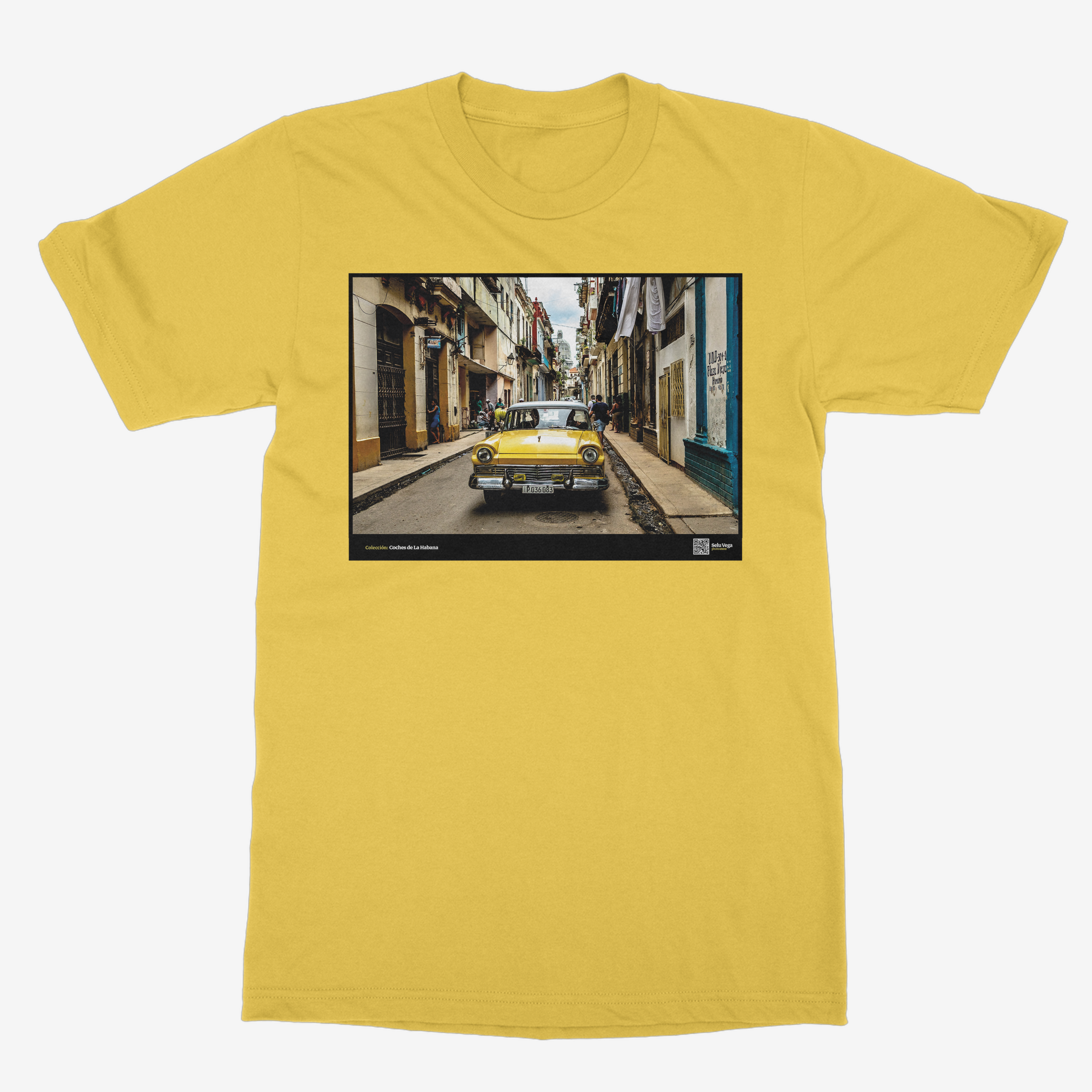 Camiseta Unisex de color Amarillo "Custom 300"