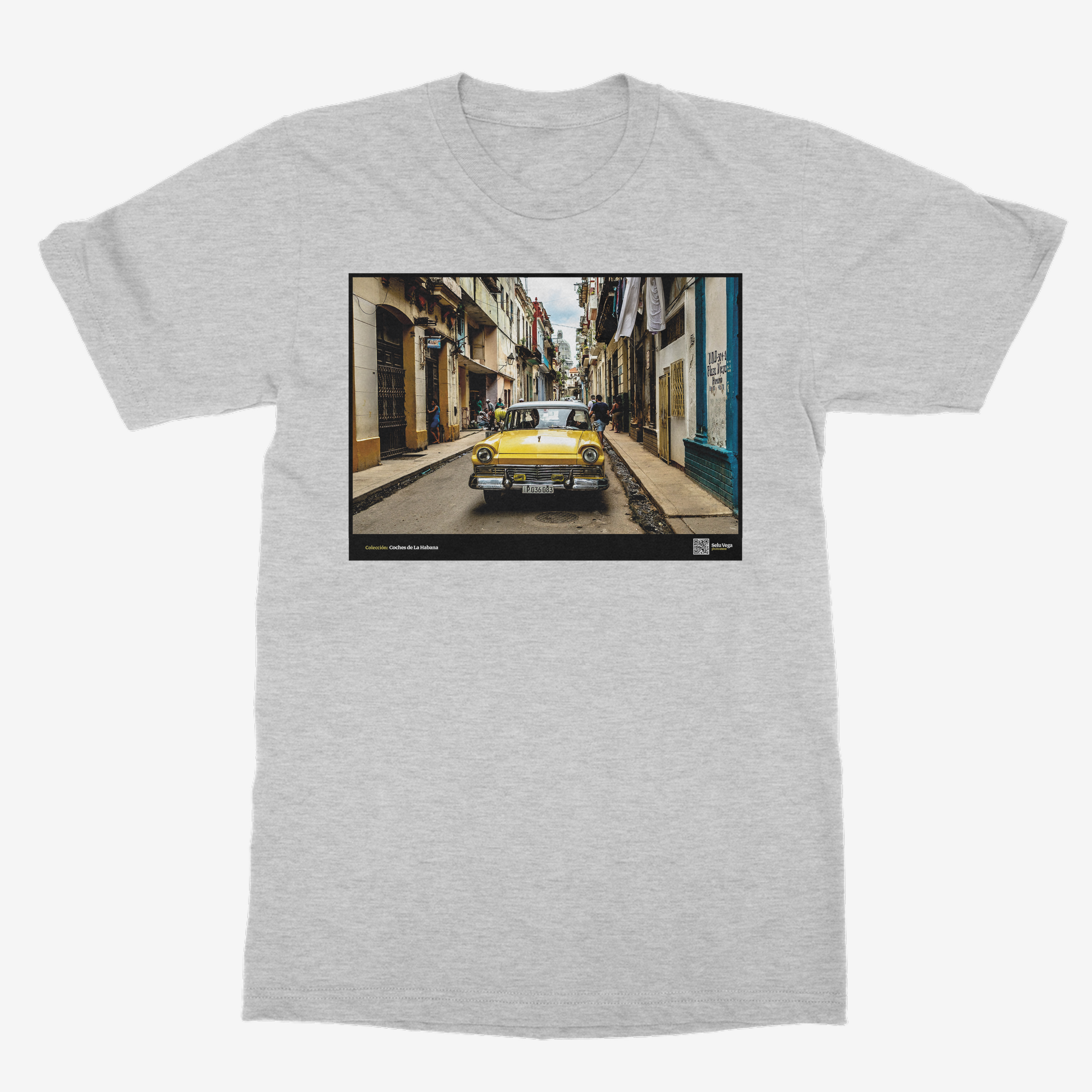 Camiseta Unisex de color Gris Claro "Custom 300"