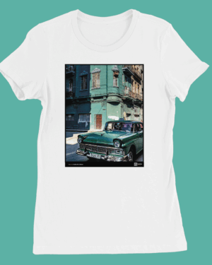 Camiseta Mujer de color Blanco "Fairlane"