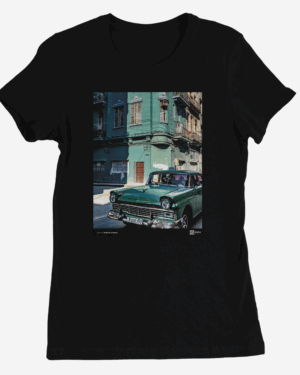 Camiseta Mujer de color Negro "Fairlane"