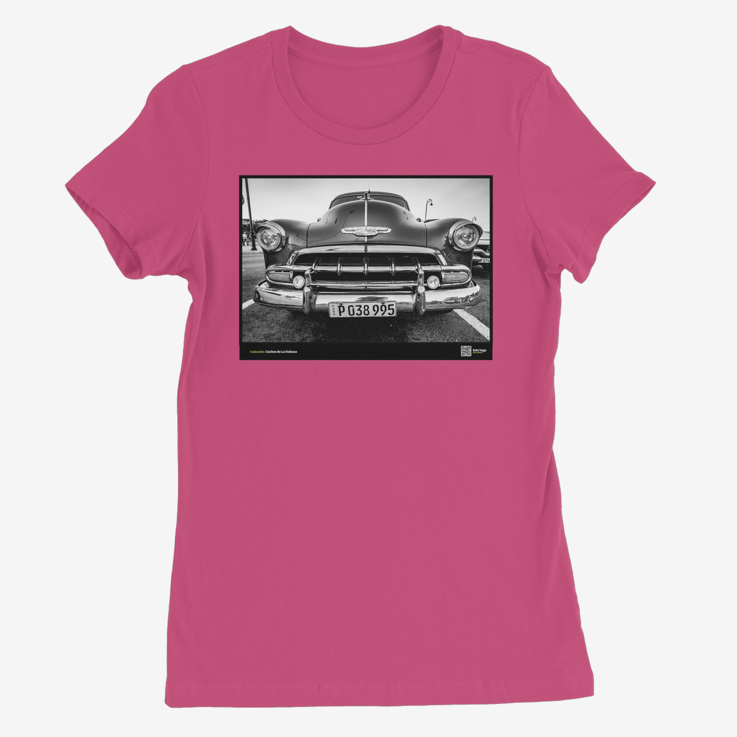 Camiseta Mujer de color Rosa "Fourteeth"