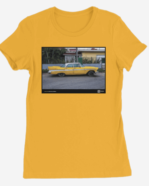 Camiseta Mujer de color Amarillo "Fury 59"