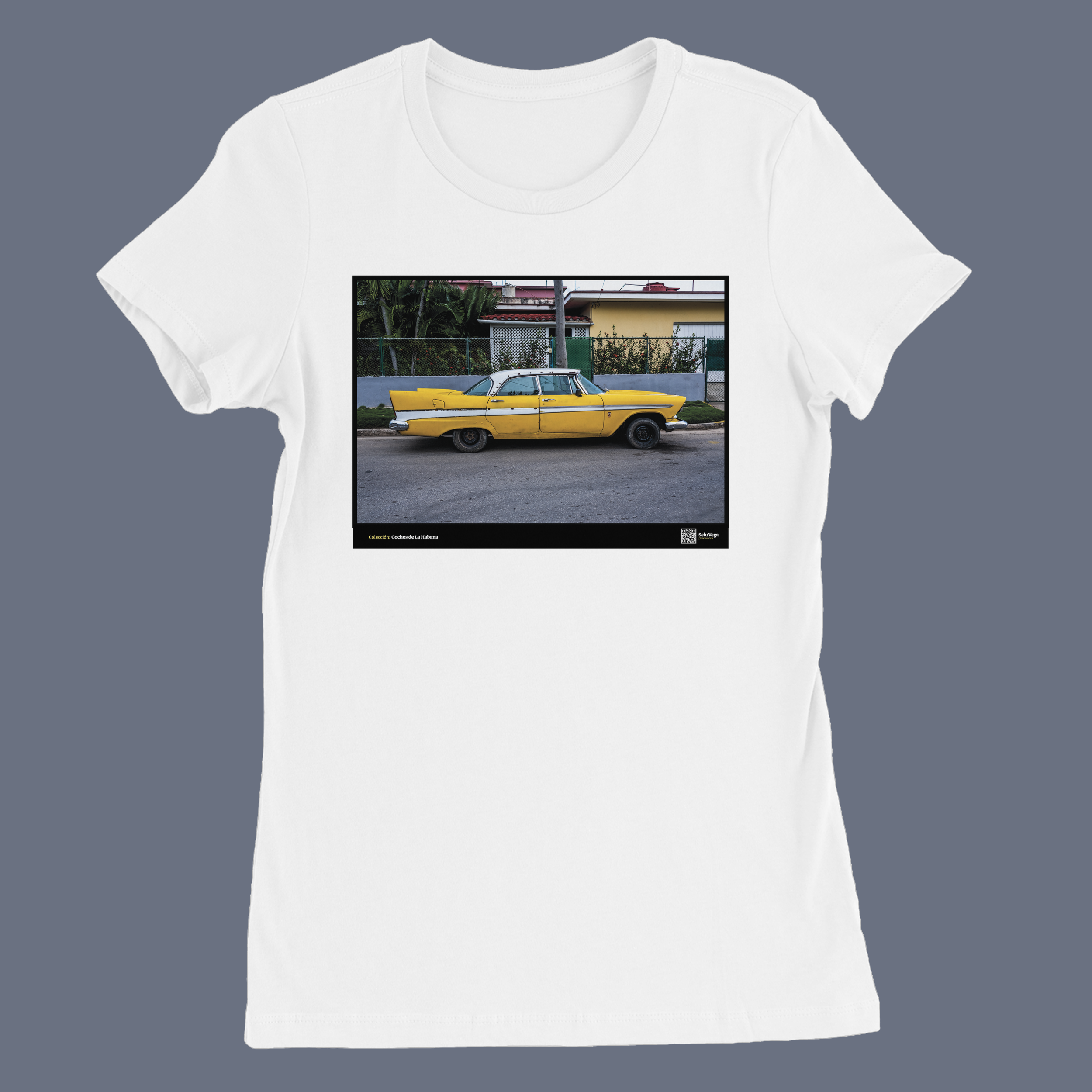 Camiseta Mujer de color Blanco "Fury 59"