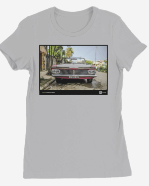 Camiseta Mujer de color Gris Claro "Impala 59"