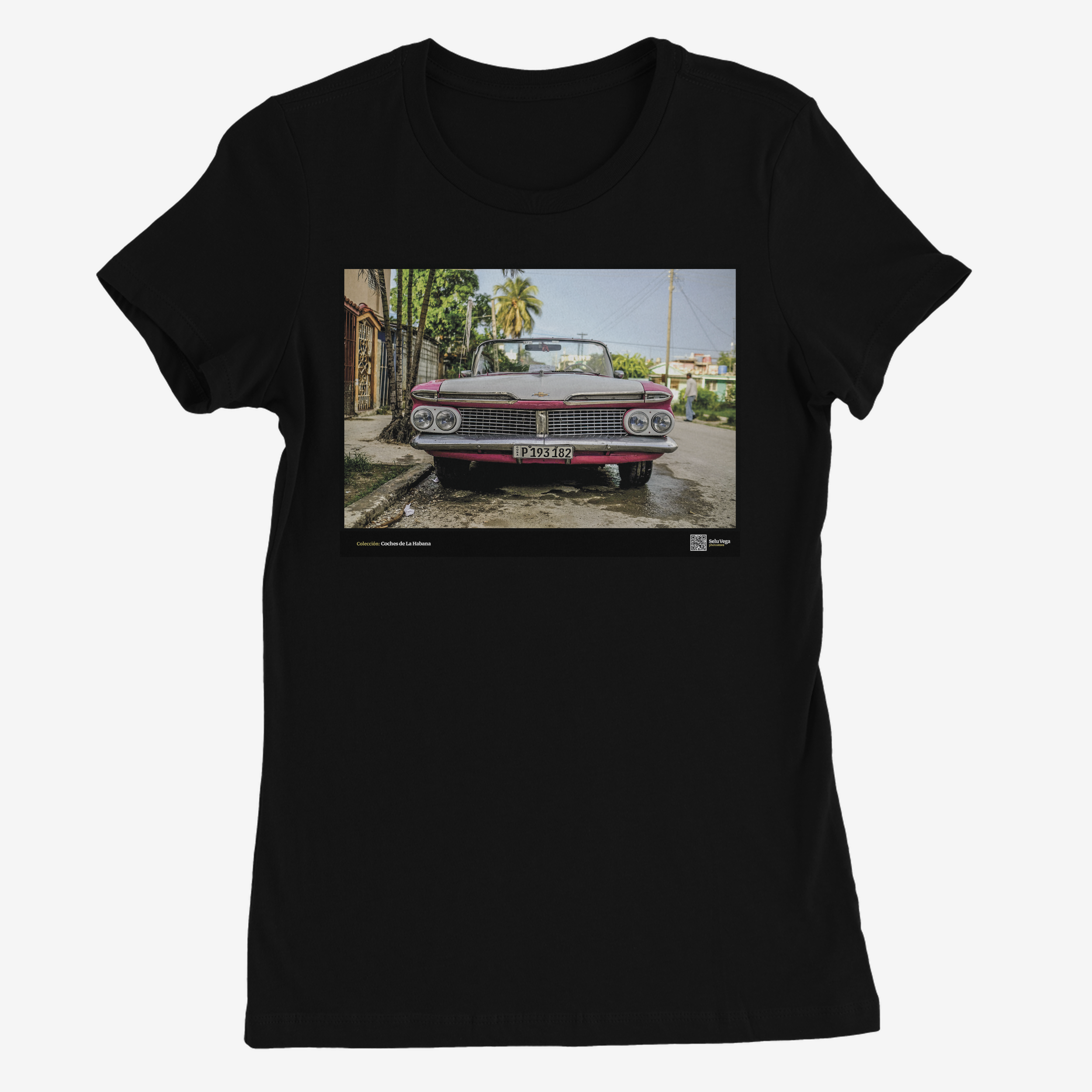 Camiseta Mujer de color Negro "Impala 59"