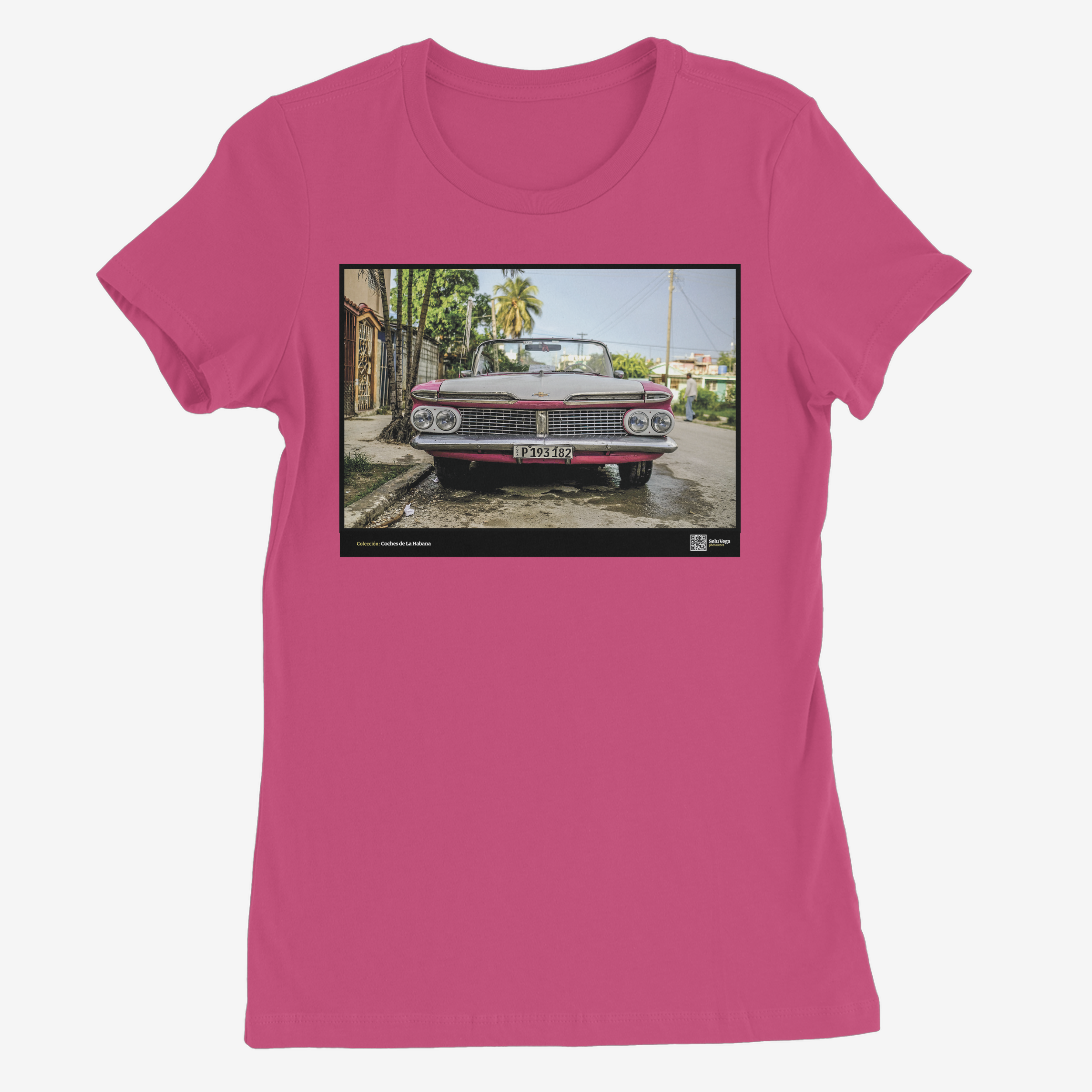 Camiseta Mujer de color Rosa "Impala 59"