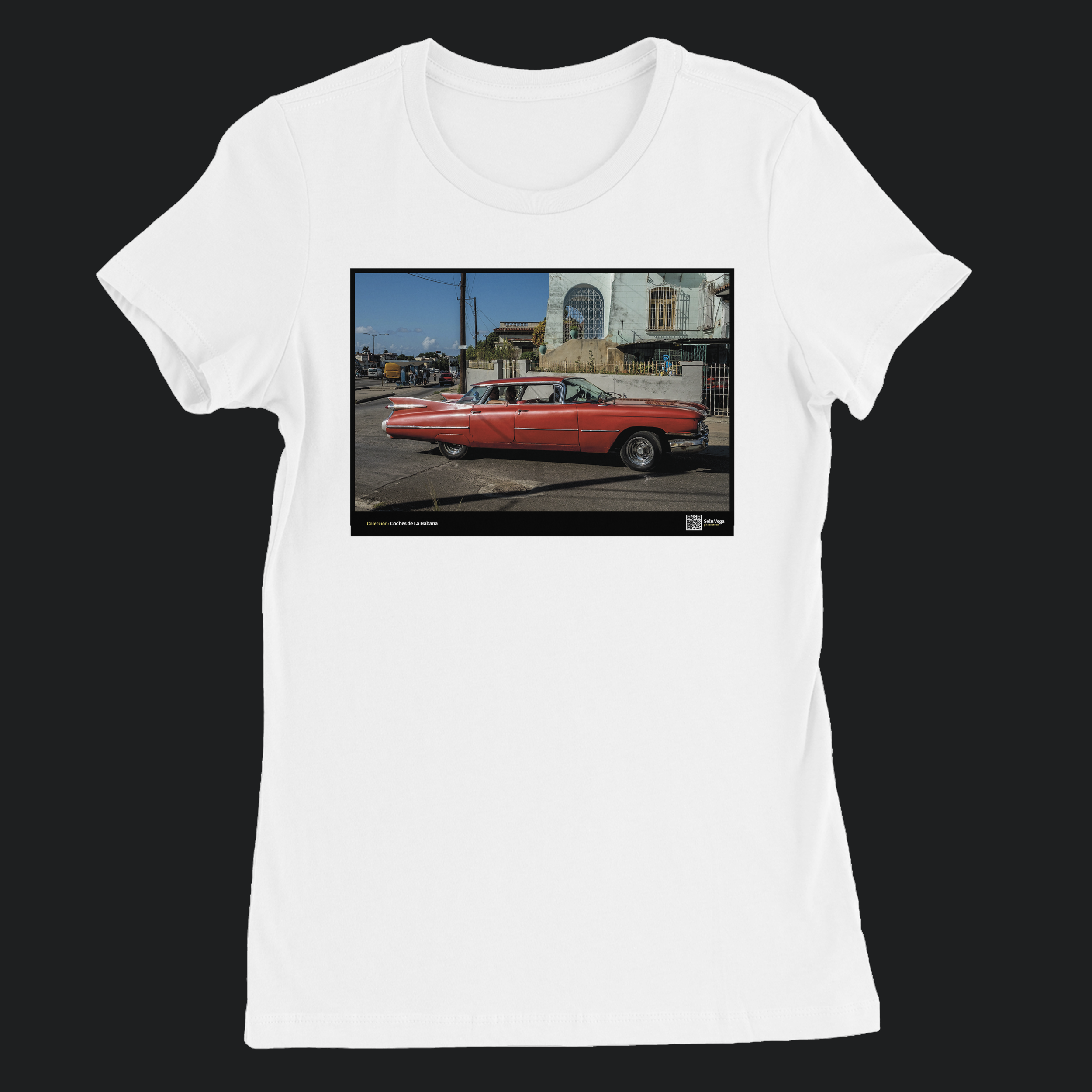 Camiseta Mujer de color Blanco "Caddy 59"