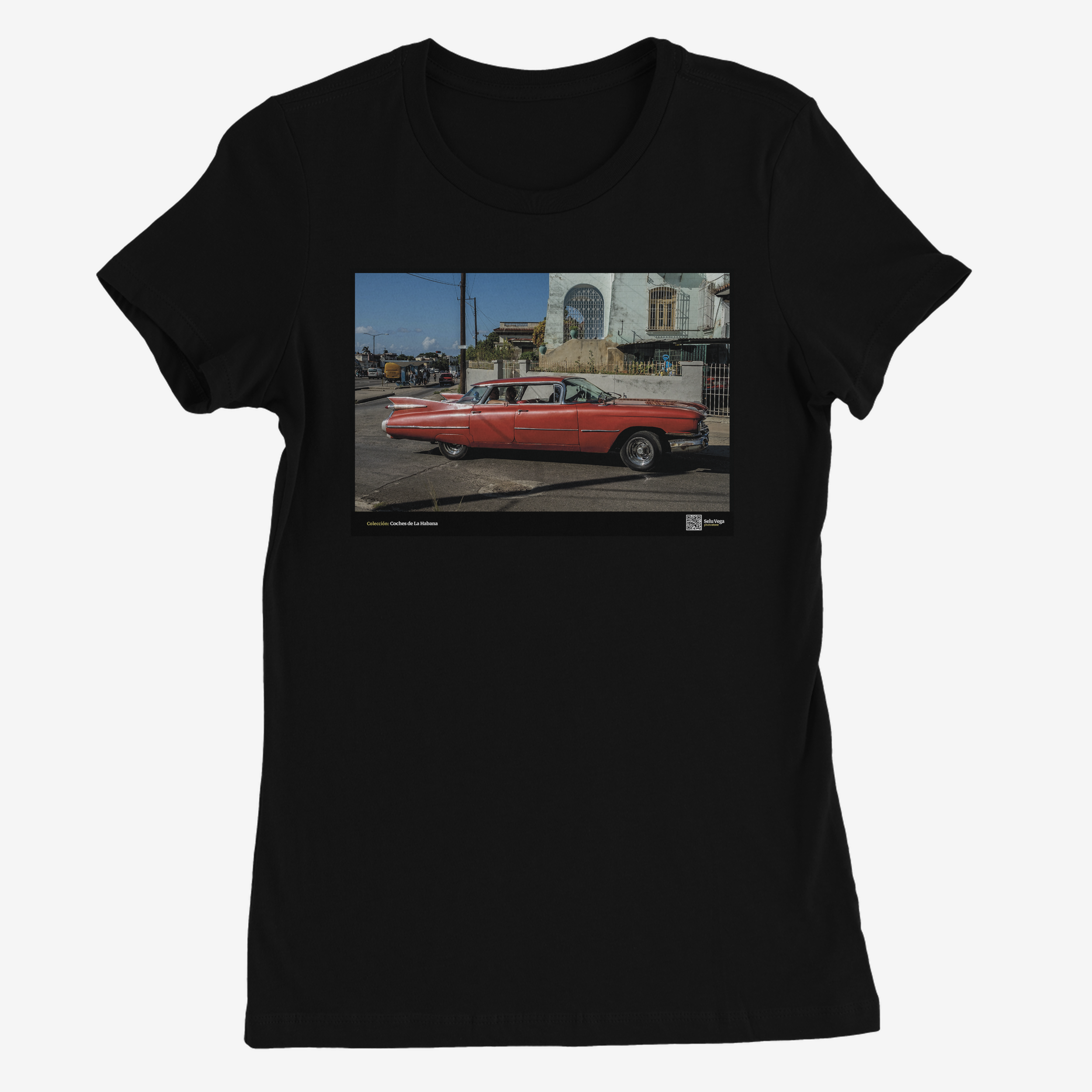 Camiseta Mujer de color Negro "Caddy 59"