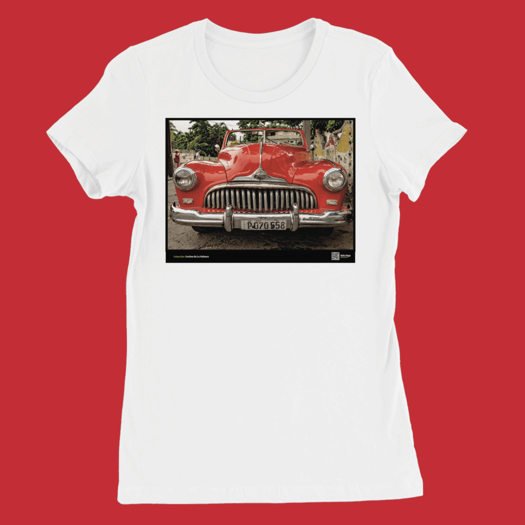 Camiseta Mujer de color Blanco "Boca Ballena"