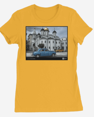 Camiseta Mujer de color Amarillo "Fleetline"