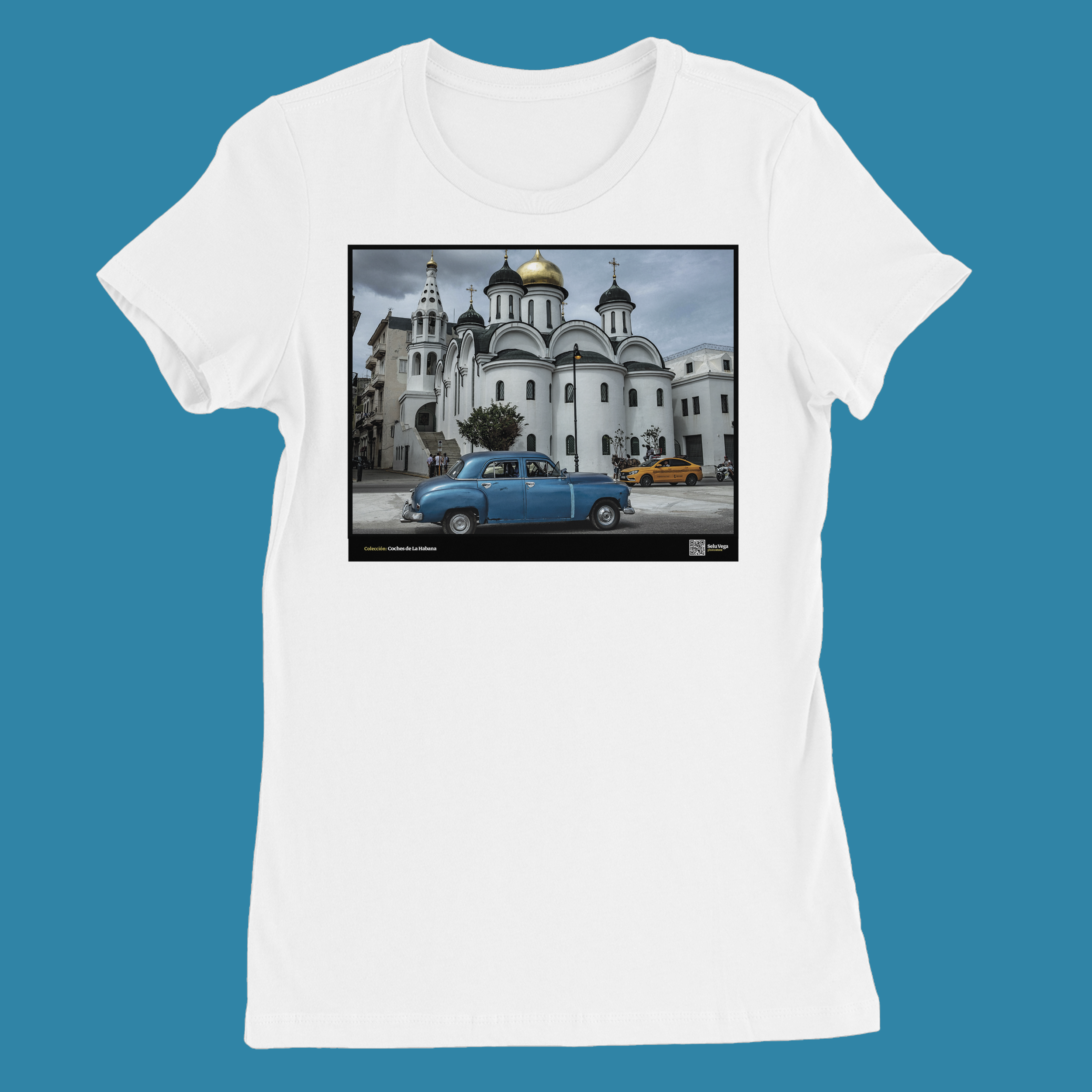 Camiseta Mujer de color Blanco "Fleetline"