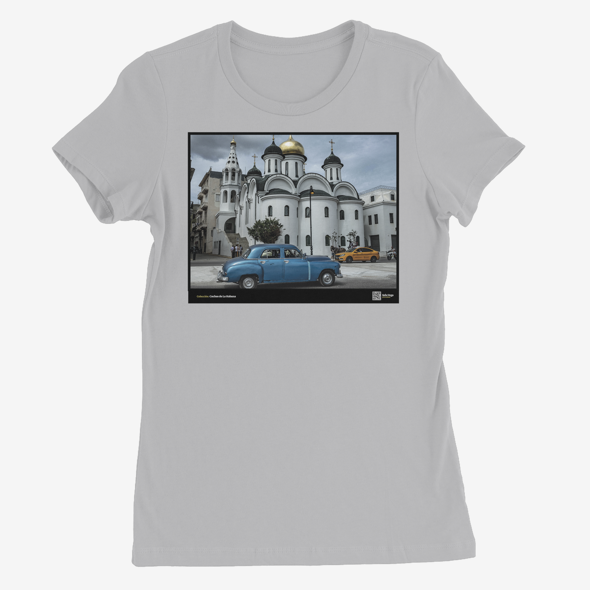 Camiseta Mujer de color Gris Claro "Fleetline"