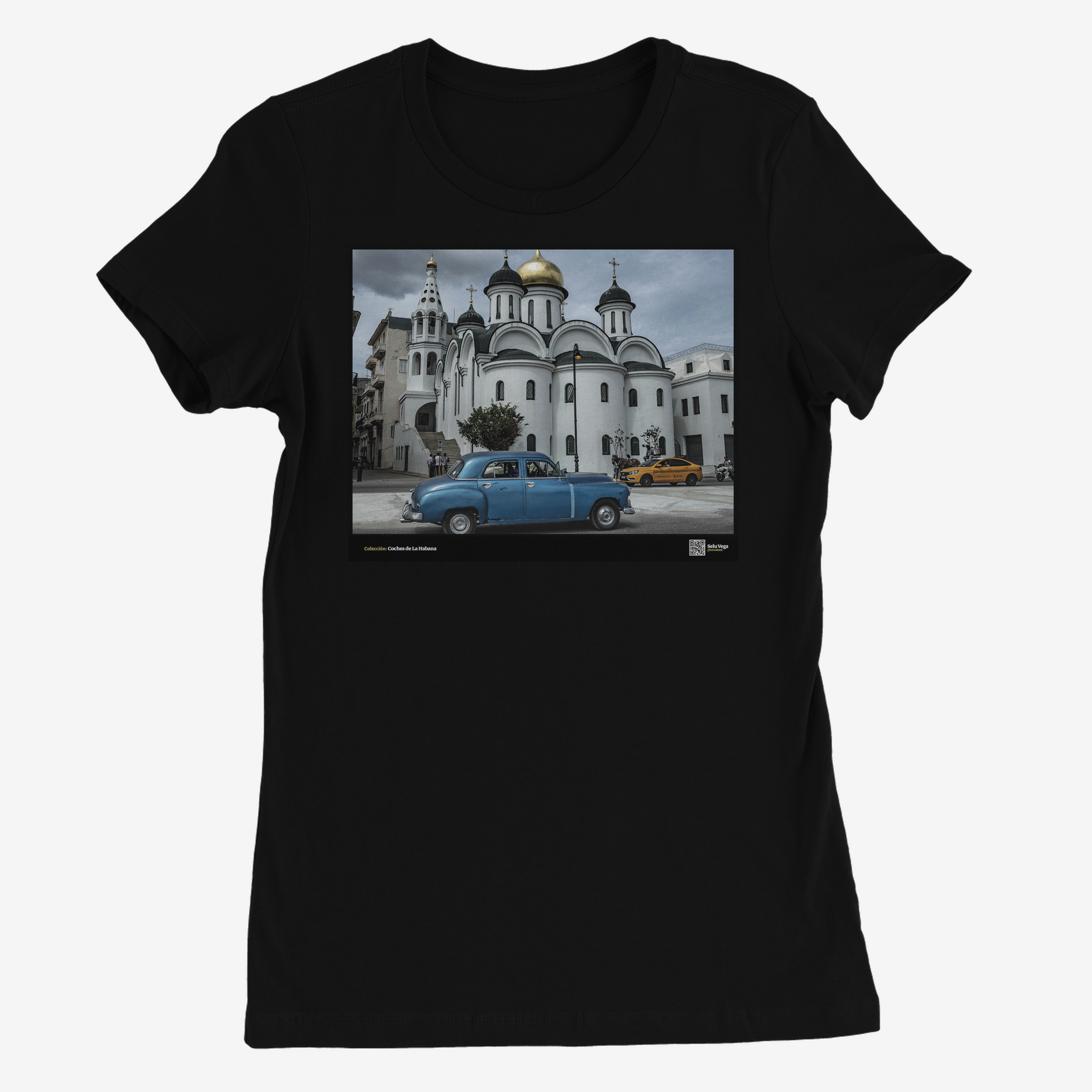 Camiseta Mujer de color Negro "Fleetline"