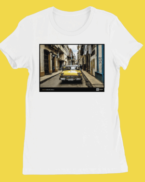 Camiseta Mujer de color Blanco "Custom 300"
