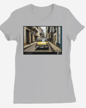 Camiseta Mujer de color Gris Claro "Custom 300"