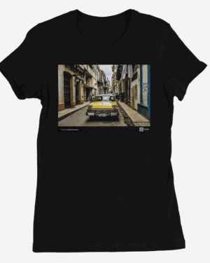 Camiseta Mujer de color Negro "Custom 300"